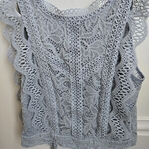 Willow and Root open back tank